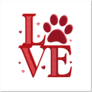 Love Pets Posters and Art